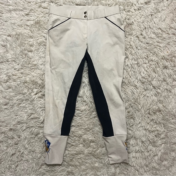 Women’s Size 32 White Royal Highness Full Seat Horseback Riding Breeches - Picture 2 of 6